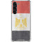 Egypt Flag Distressed Galaxy S24 FE Clear Case